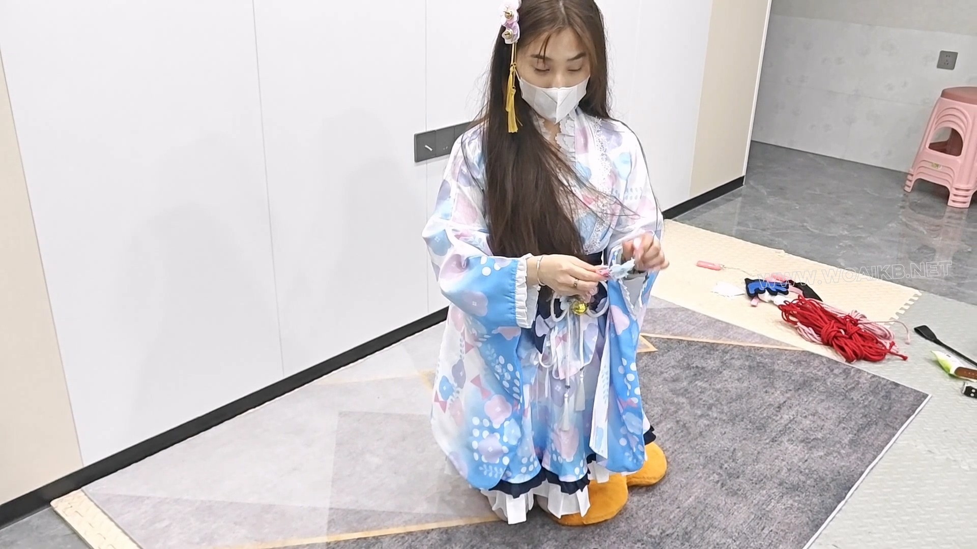 小九妹子的和服调教第一集 预览图