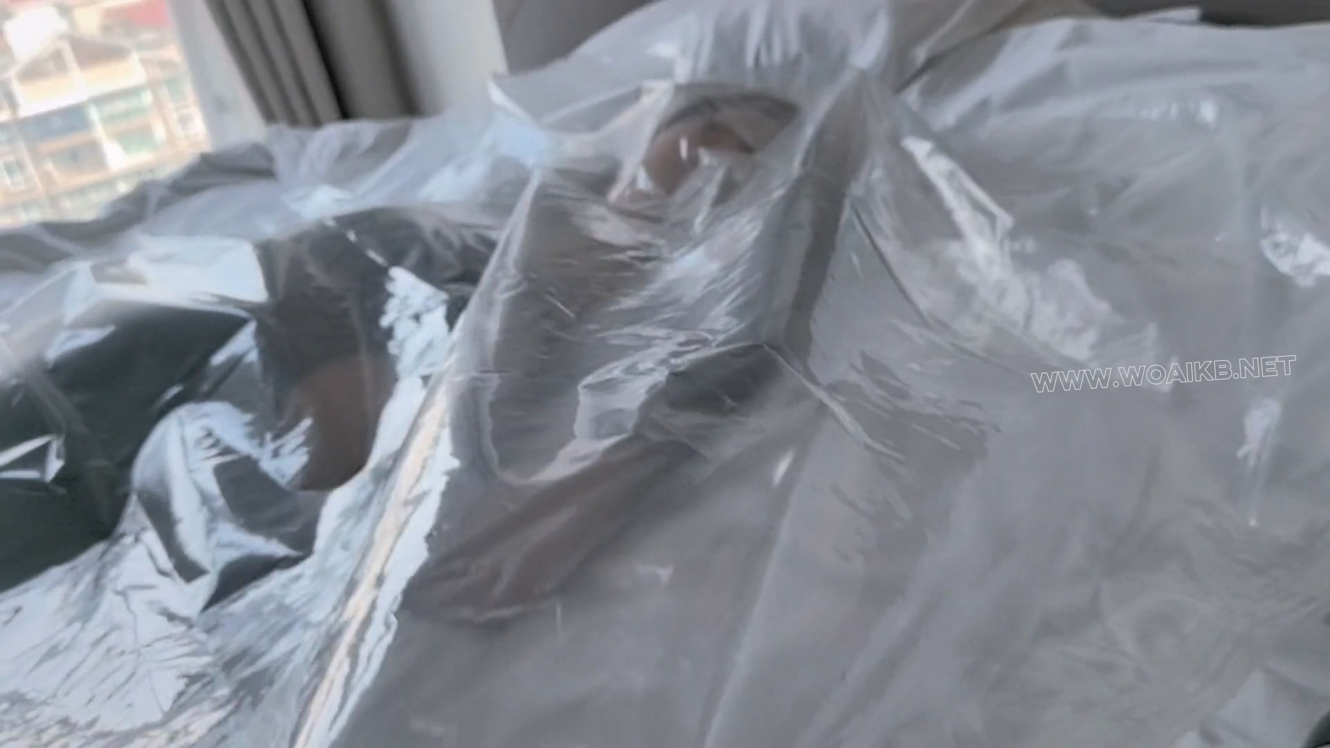 【FXX-ZENTAI】室外的拍多了，今天更新个室内zentai 聊聊天 拍拍照 浅浅玩玩真空袋 预览图