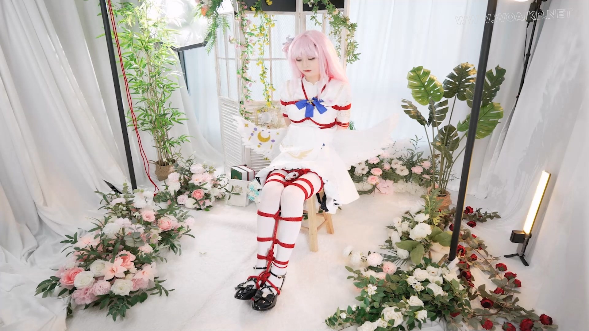 新企划【绳录】第零期试做刊，圣园未花Cosplay绳缚记录 预览图
