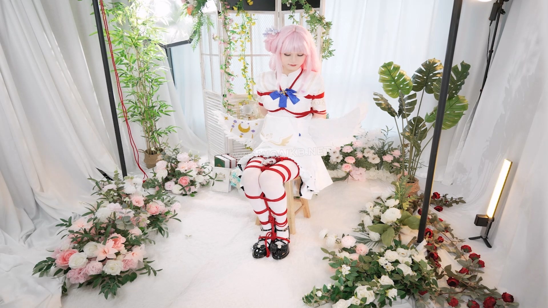 新企划【绳录】第零期试做刊，圣园未花Cosplay绳缚记录 预览图