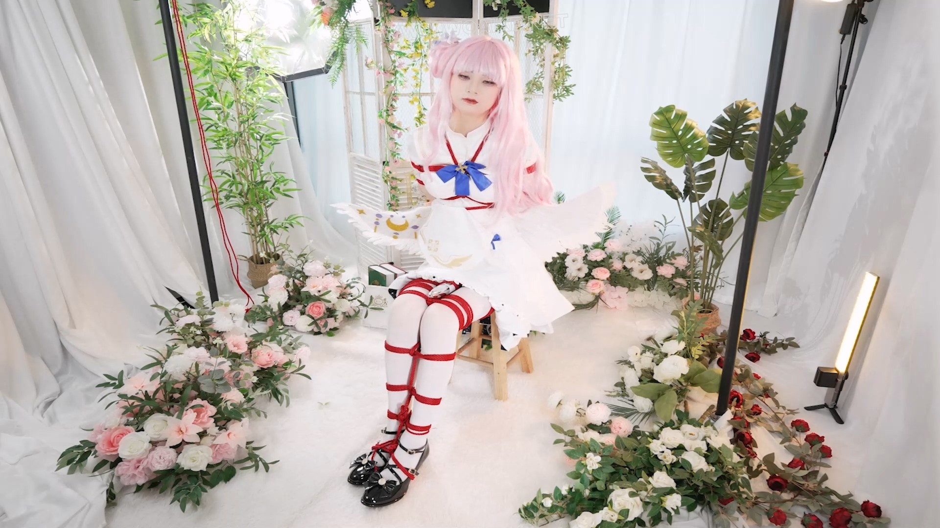 新企划【绳录】第零期试做刊，圣园未花Cosplay绳缚记录 预览图