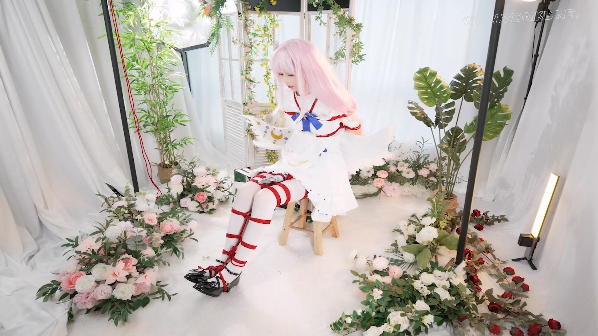 新企划【绳录】第零期试做刊，圣园未花Cosplay绳缚记录 预览图