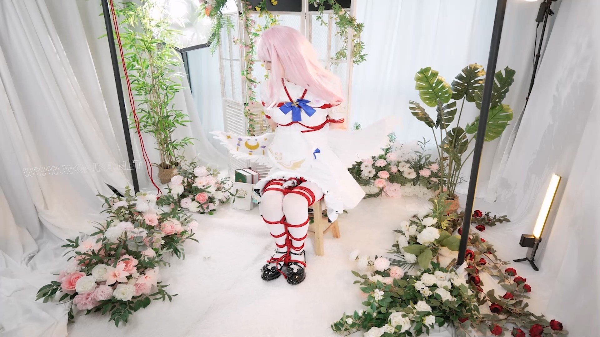 新企划【绳录】第零期试做刊，圣园未花Cosplay绳缚记录 预览图