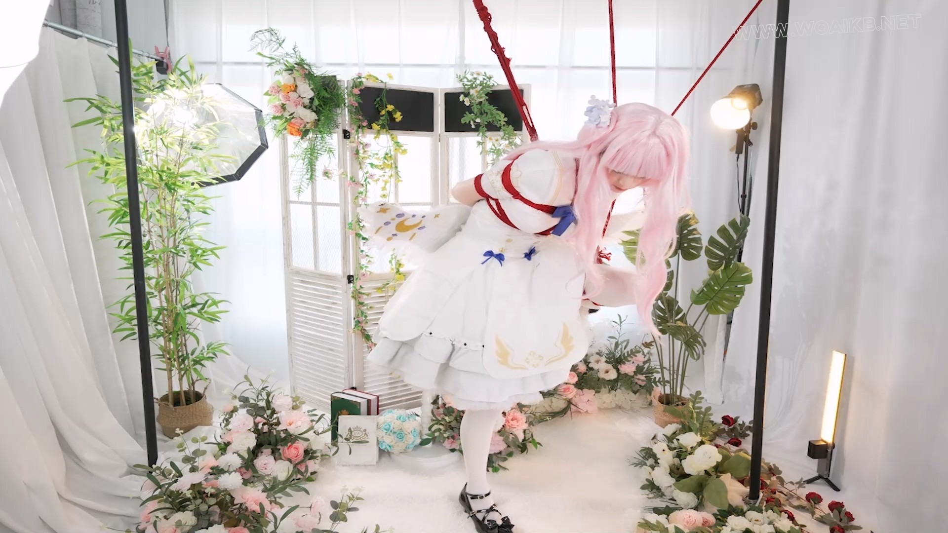 新企划【绳录】第零期试做刊，圣园未花Cosplay绳缚记录 预览图