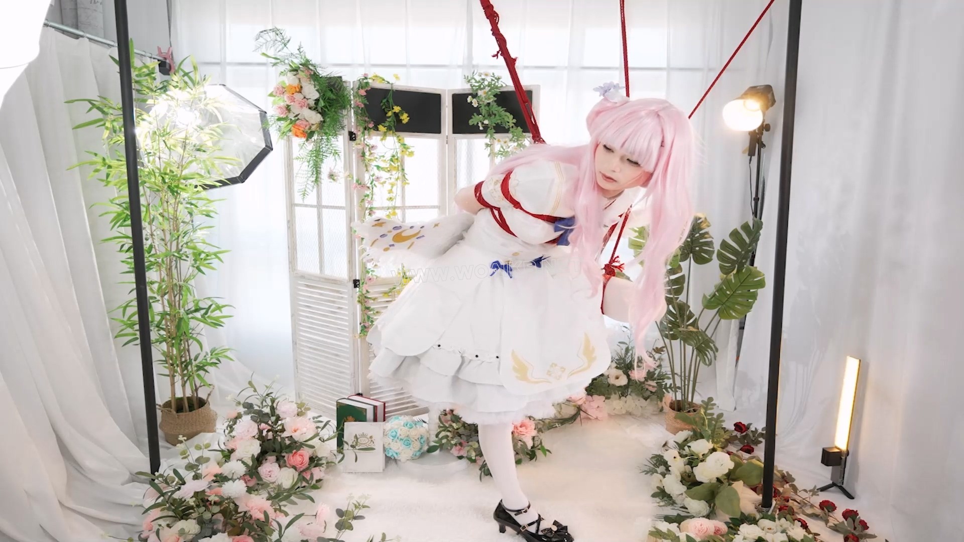 新企划【绳录】第零期试做刊，圣园未花Cosplay绳缚记录 预览图
