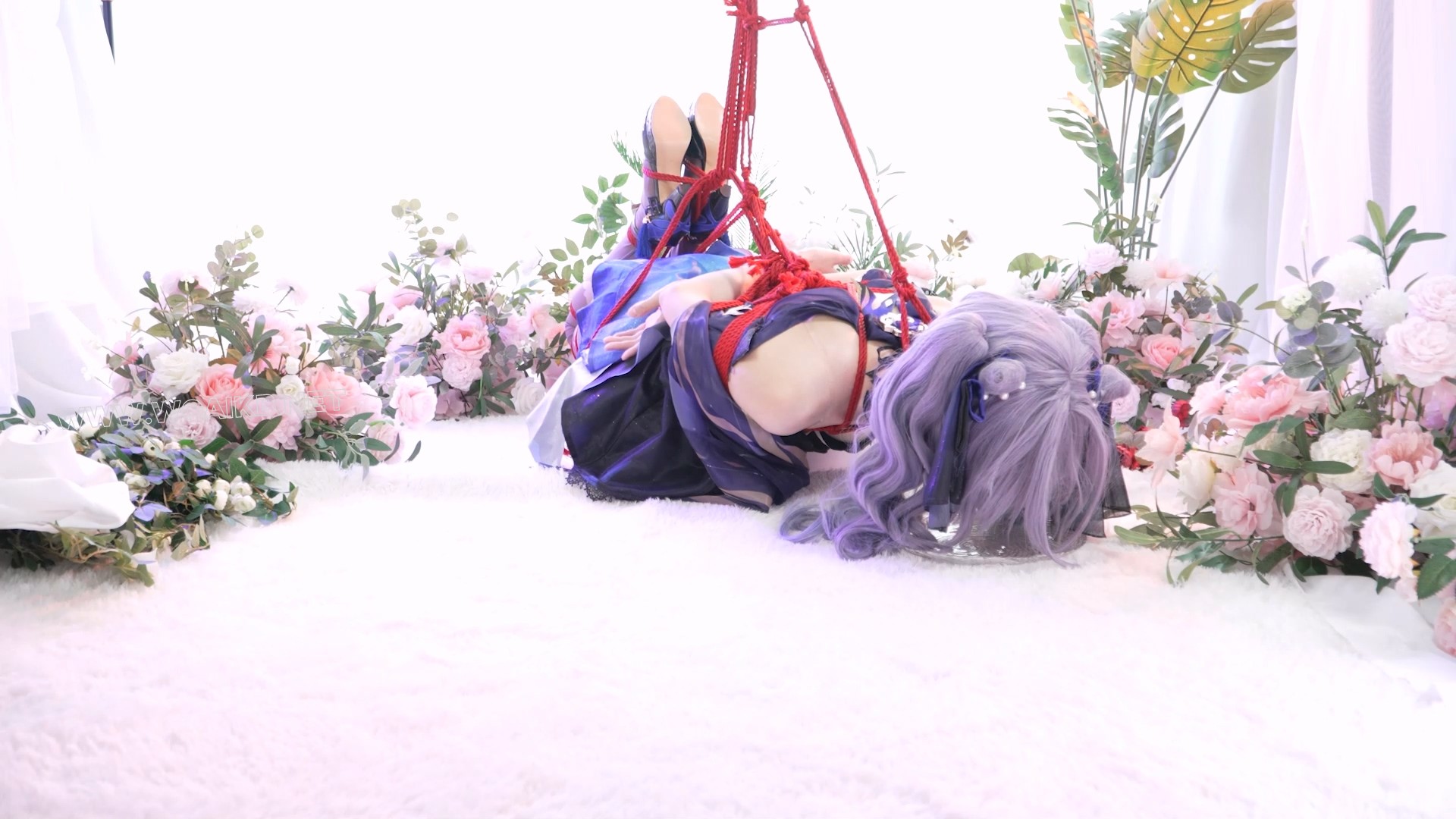刻晴霓裾翩跹Cosplay驷马缚试镜 预览图