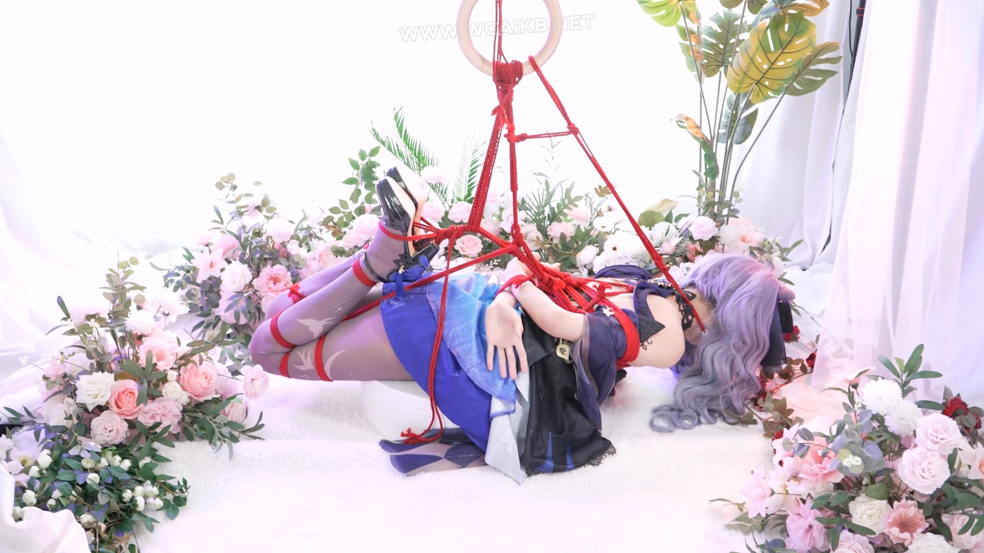 刻晴霓裾翩跹Cosplay驷马缚试镜 预览图