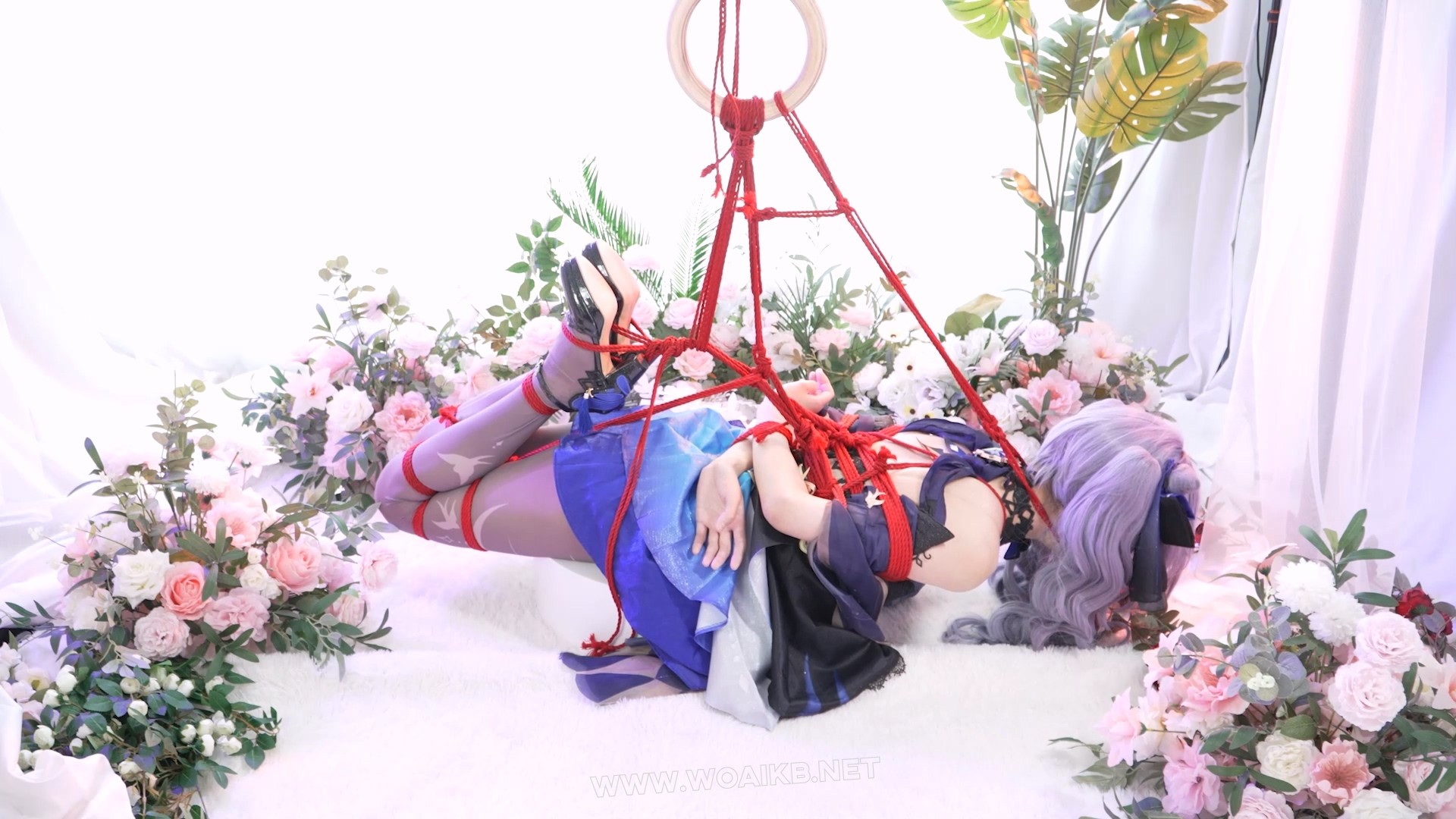 刻晴霓裾翩跹Cosplay驷马缚试镜 预览图