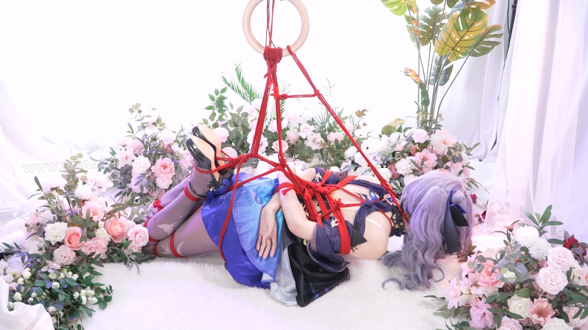 刻晴霓裾翩跹Cosplay驷马缚试镜 预览图