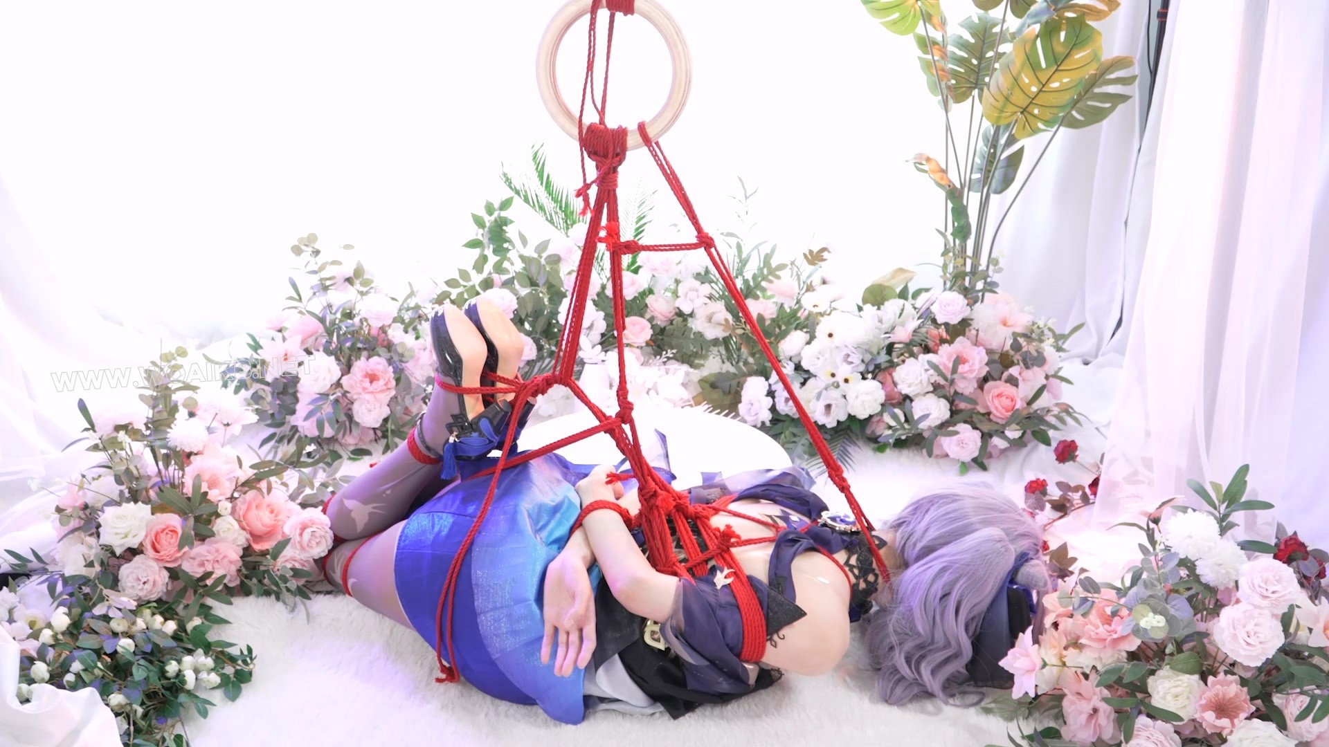 刻晴霓裾翩跹Cosplay驷马缚试镜 预览图