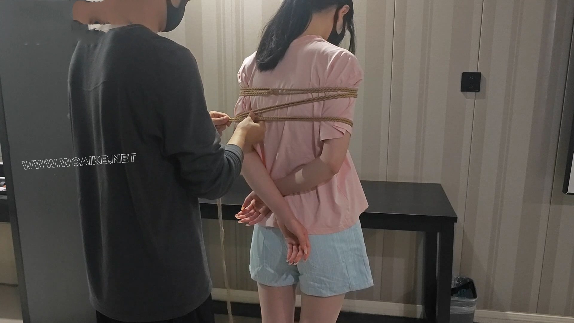 新模沫沫首绑体验，丝足特写 预览图