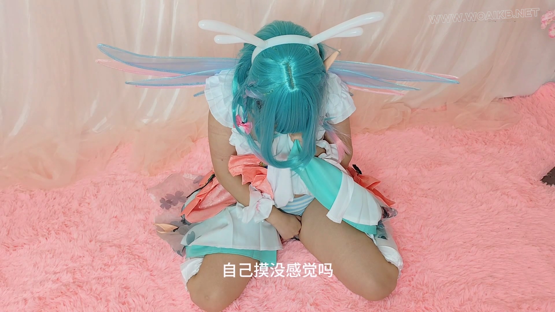 《瑶—时之祈愿cos》，大量xing玩具折磨，近距离特写，完全填满！高强度折磨G点！ 预览图
