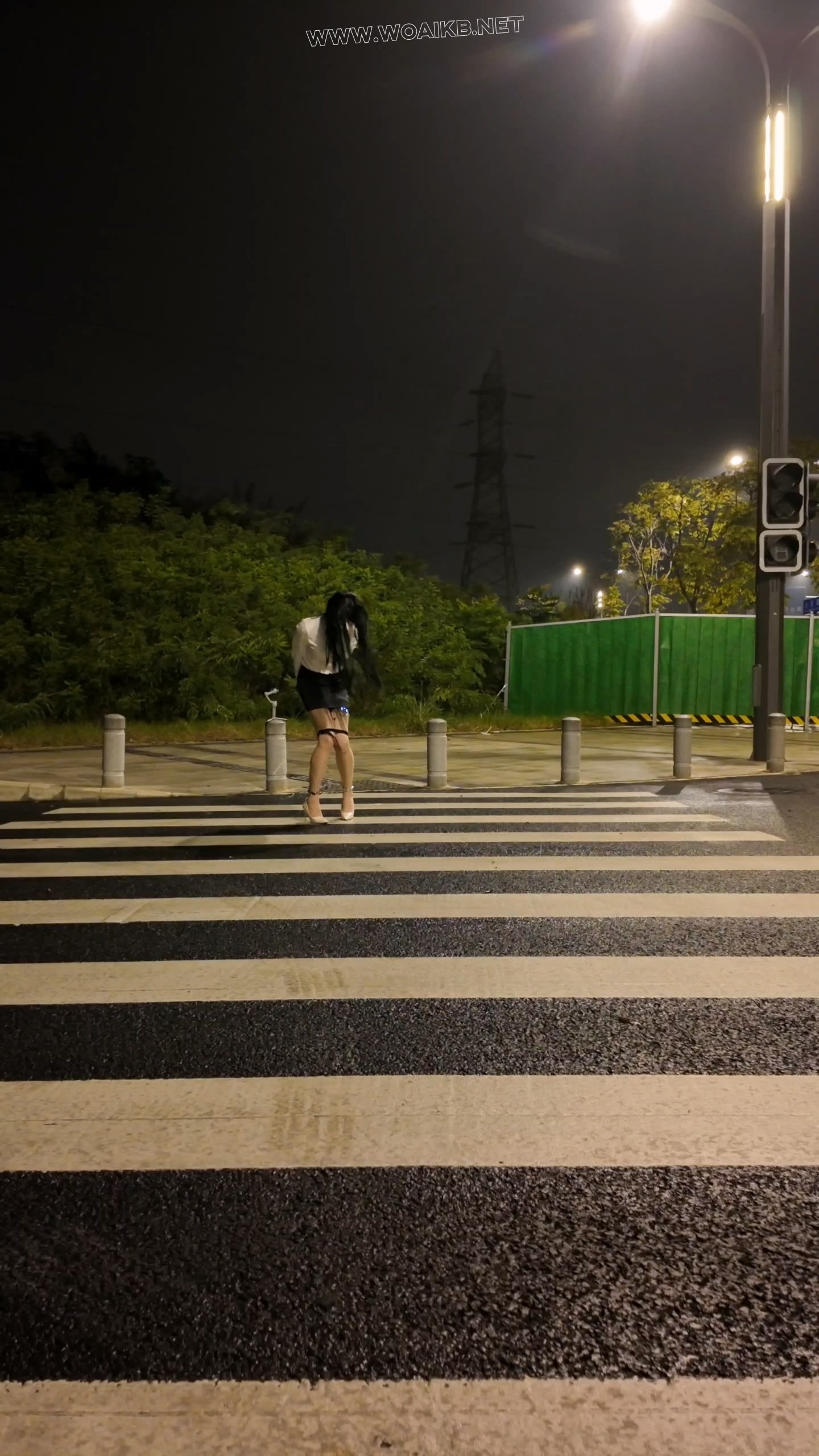 户外肉丝OL郊狼背铐过马路挑战SubM 预览图