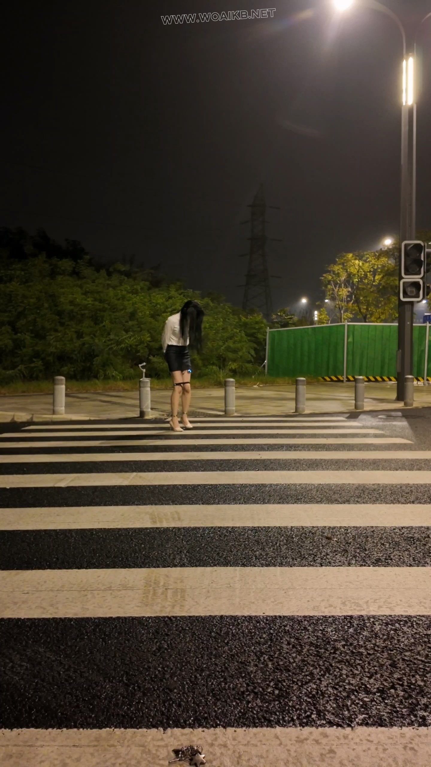 户外肉丝OL郊狼背铐过马路挑战SubM 预览图