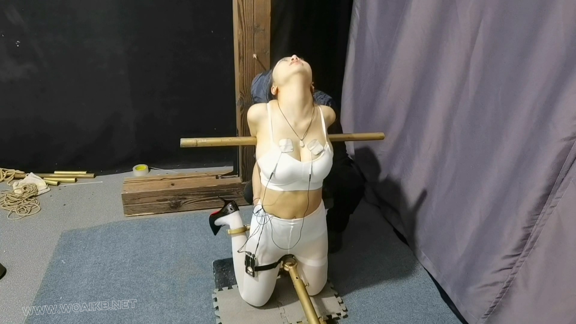 驴驴鬼迷心窍,又来挑战这个拘束架禁锢抢夺现金活动,能成功吗 预览图