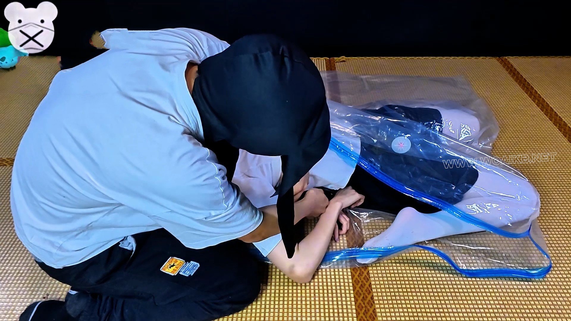 贝贝好像挺害怕鼻夹，但是越是害怕不是越喜欢吗？？【报复贝贝11-胶带鼻夹束缚呼控 预览图