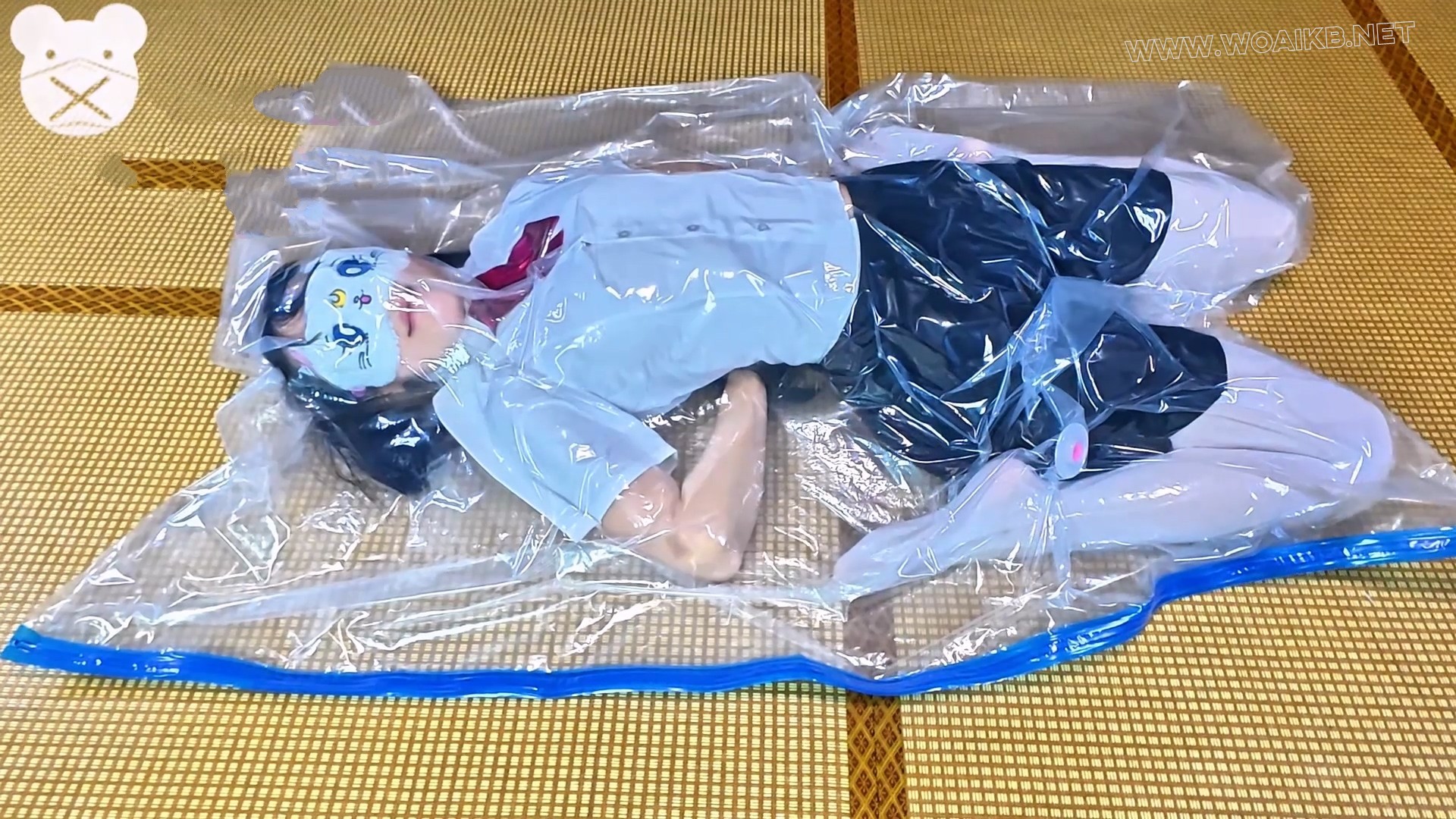贝贝好像挺害怕鼻夹，但是越是害怕不是越喜欢吗？？【报复贝贝11-胶带鼻夹束缚呼控 预览图