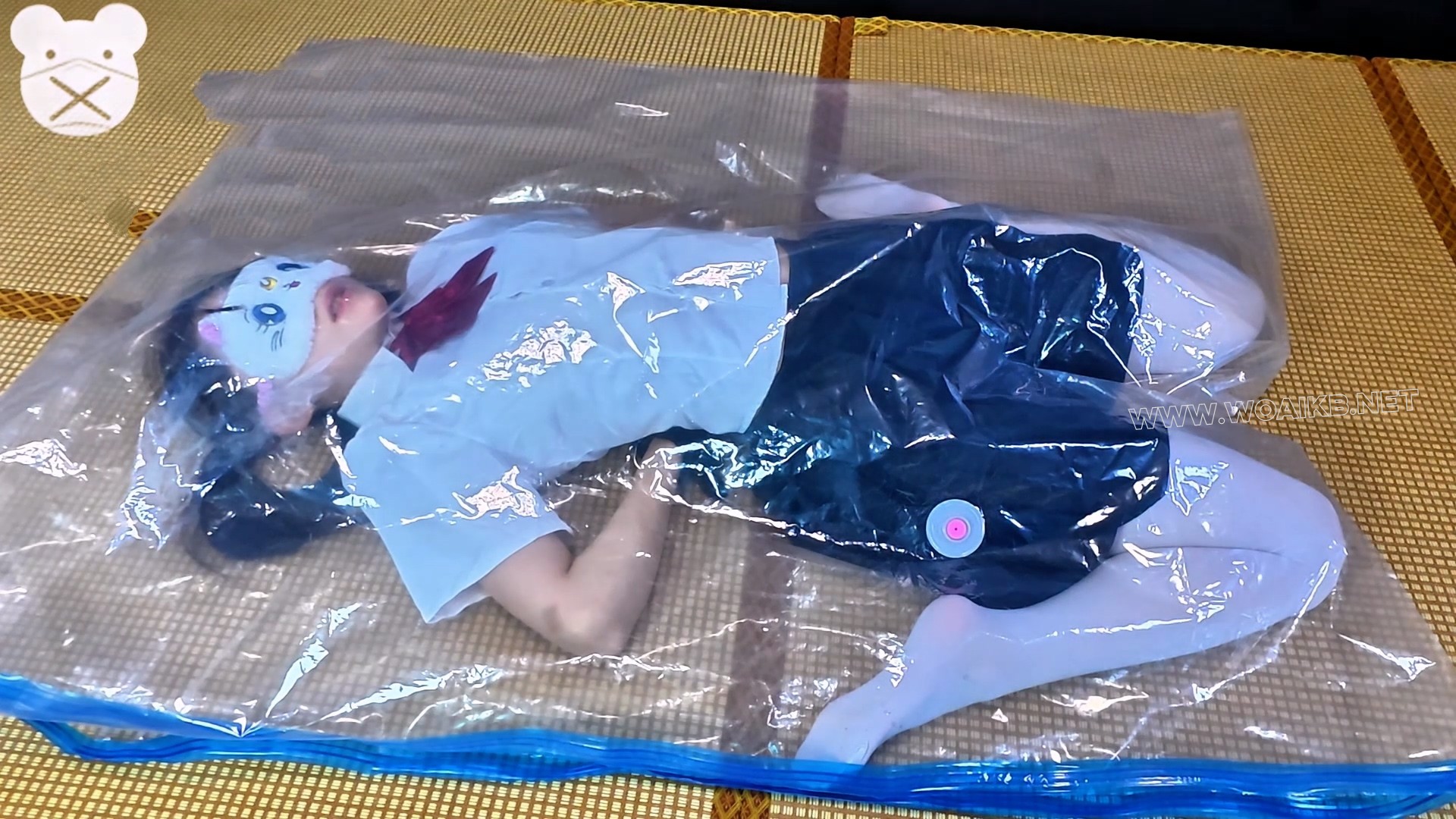 贝贝好像挺害怕鼻夹，但是越是害怕不是越喜欢吗？？【报复贝贝11-胶带鼻夹束缚呼控 预览图