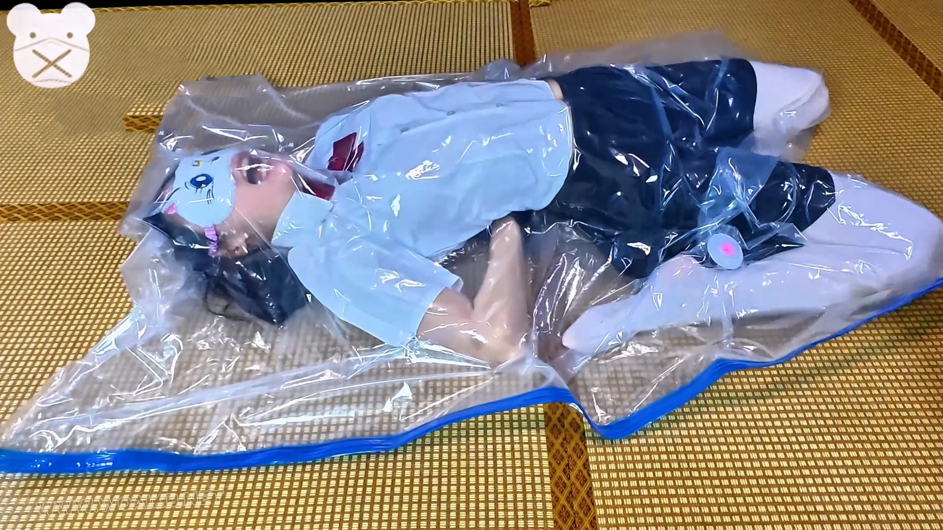 贝贝好像挺害怕鼻夹，但是越是害怕不是越喜欢吗？？【报复贝贝11-胶带鼻夹束缚呼控 预览图