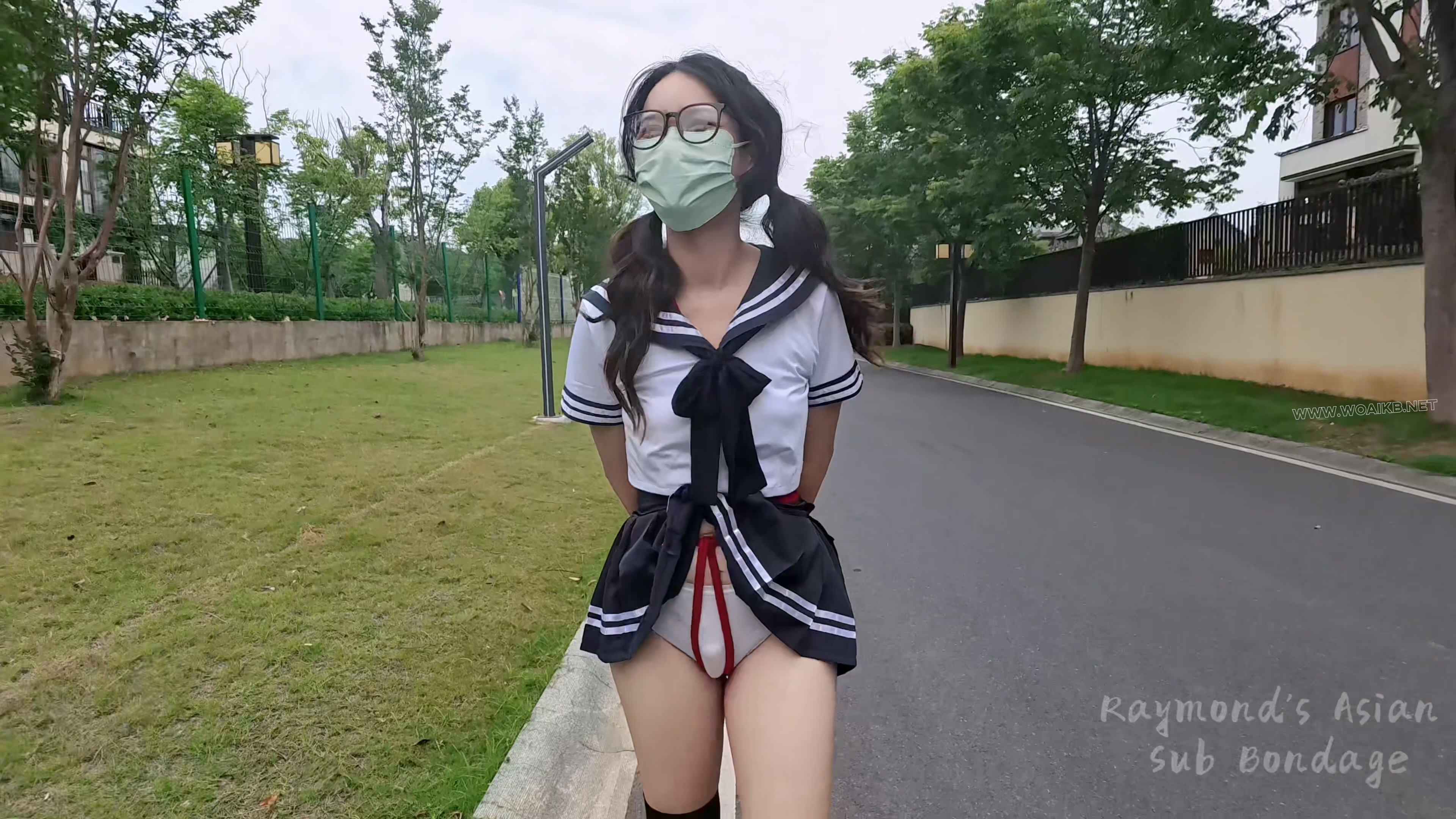 极致的人前羞耻之旅：一整天的多场景的户外羞耻TJ（羞耻着装+绳衣+TD+很多人前的镜 预览图