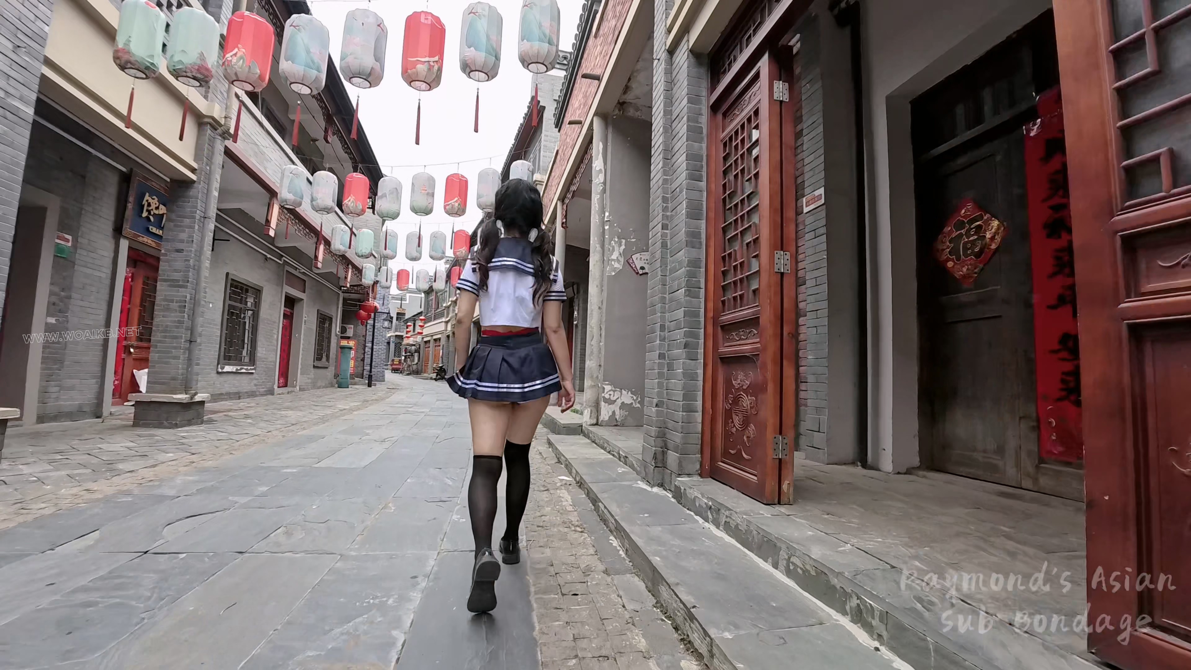 极致的人前羞耻之旅：一整天的多场景的户外羞耻TJ（羞耻着装+绳衣+TD+很多人前的镜 预览图
