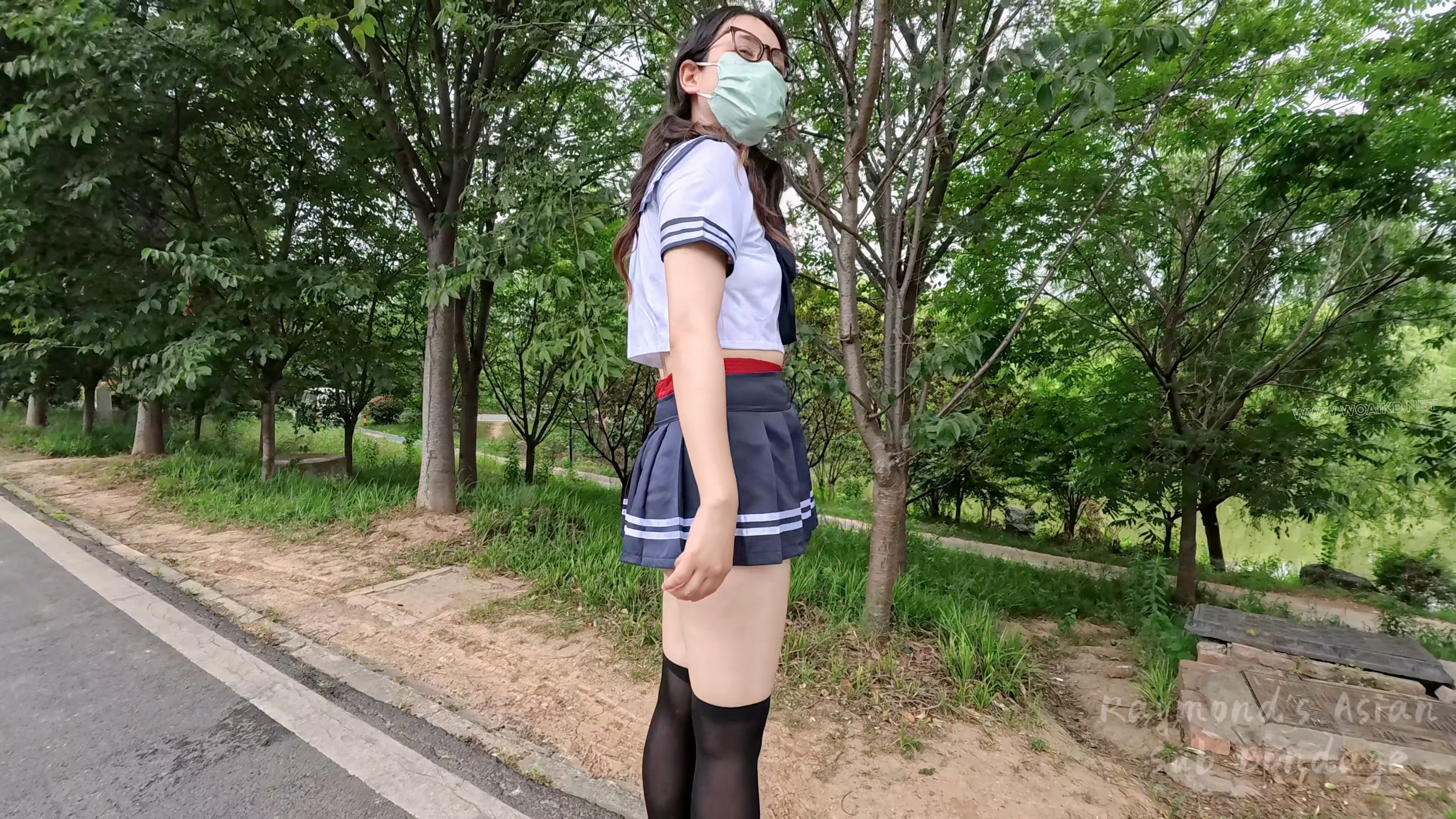 极致的人前羞耻之旅：一整天的多场景的户外羞耻TJ（羞耻着装+绳衣+TD+很多人前的镜 预览图