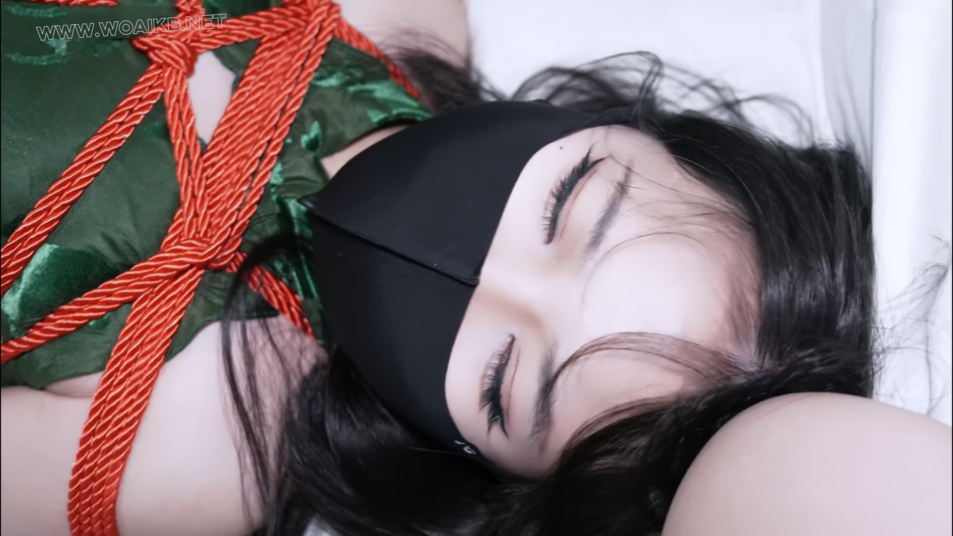 合集 粽子节包”团子“ 团子翠旗袍红绳紧缚调教 黑丝御姐高跟 日式后手+单腿缚 挠 预览图
