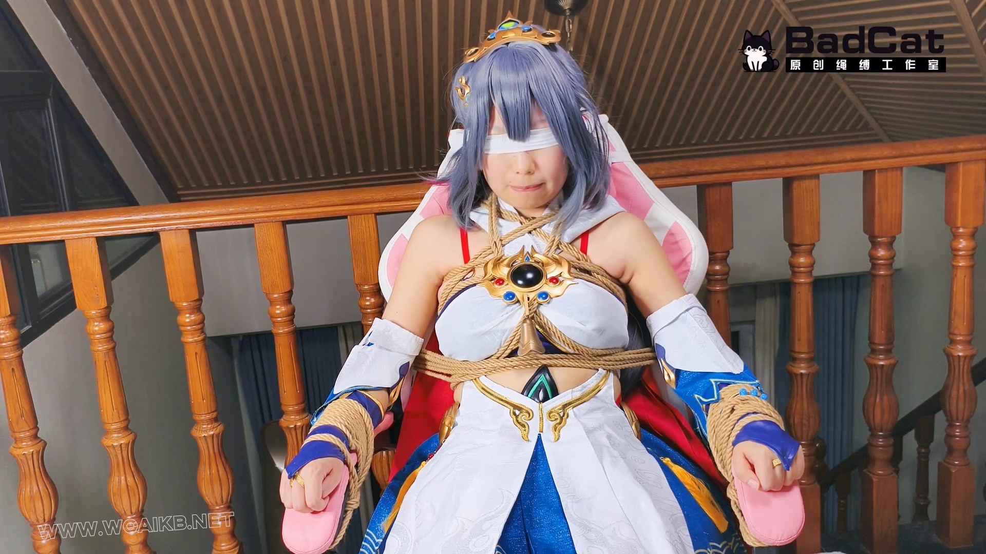 崩铁 云璃coser 的紧缚挣扎 预览图