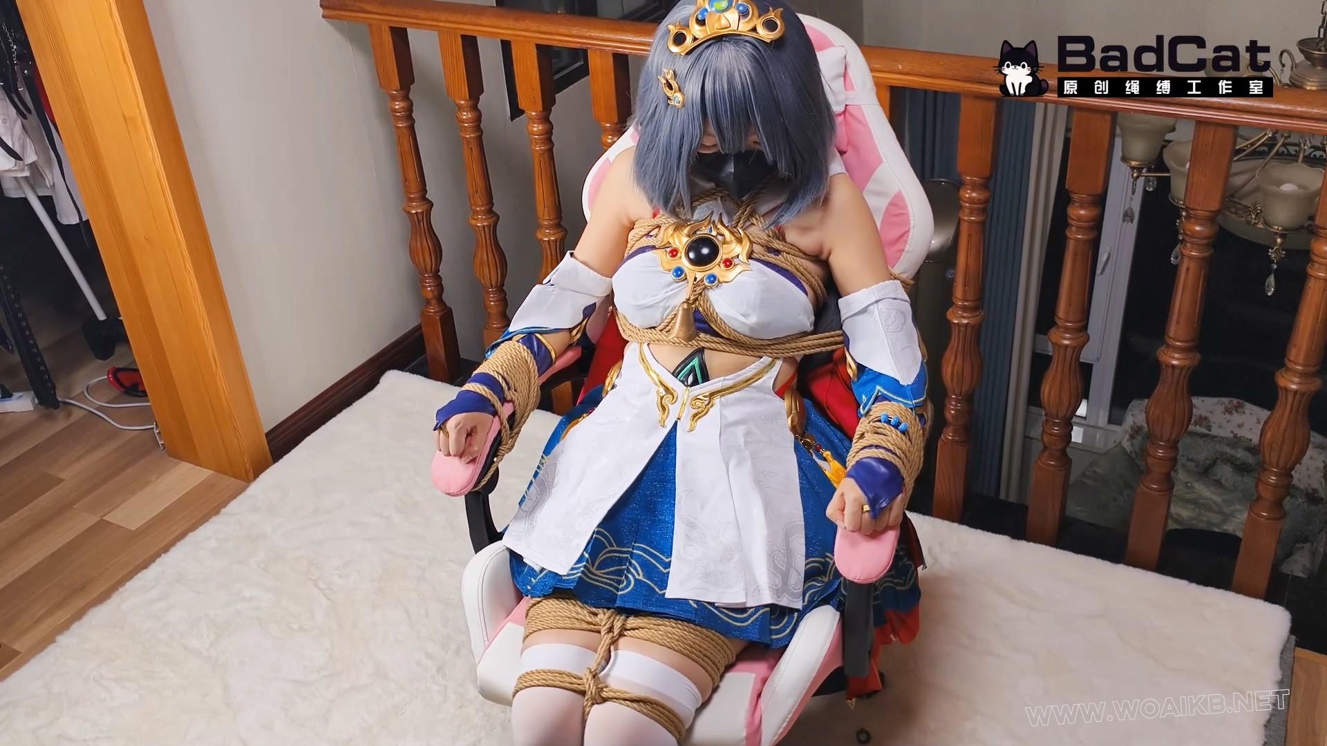 崩铁 云璃coser 的紧缚挣扎 预览图