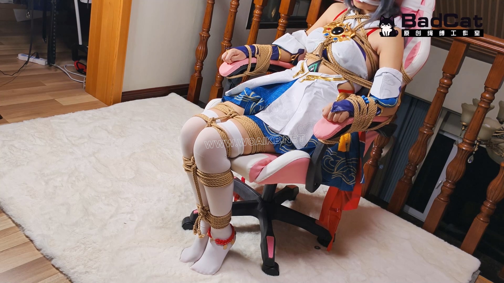 崩铁 云璃coser 的紧缚挣扎 预览图