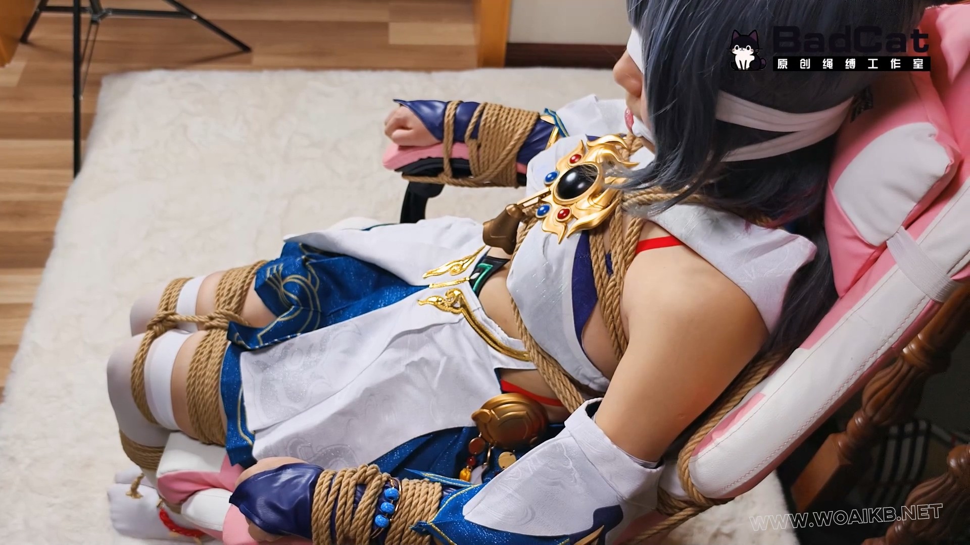 崩铁 云璃coser 的紧缚挣扎 预览图