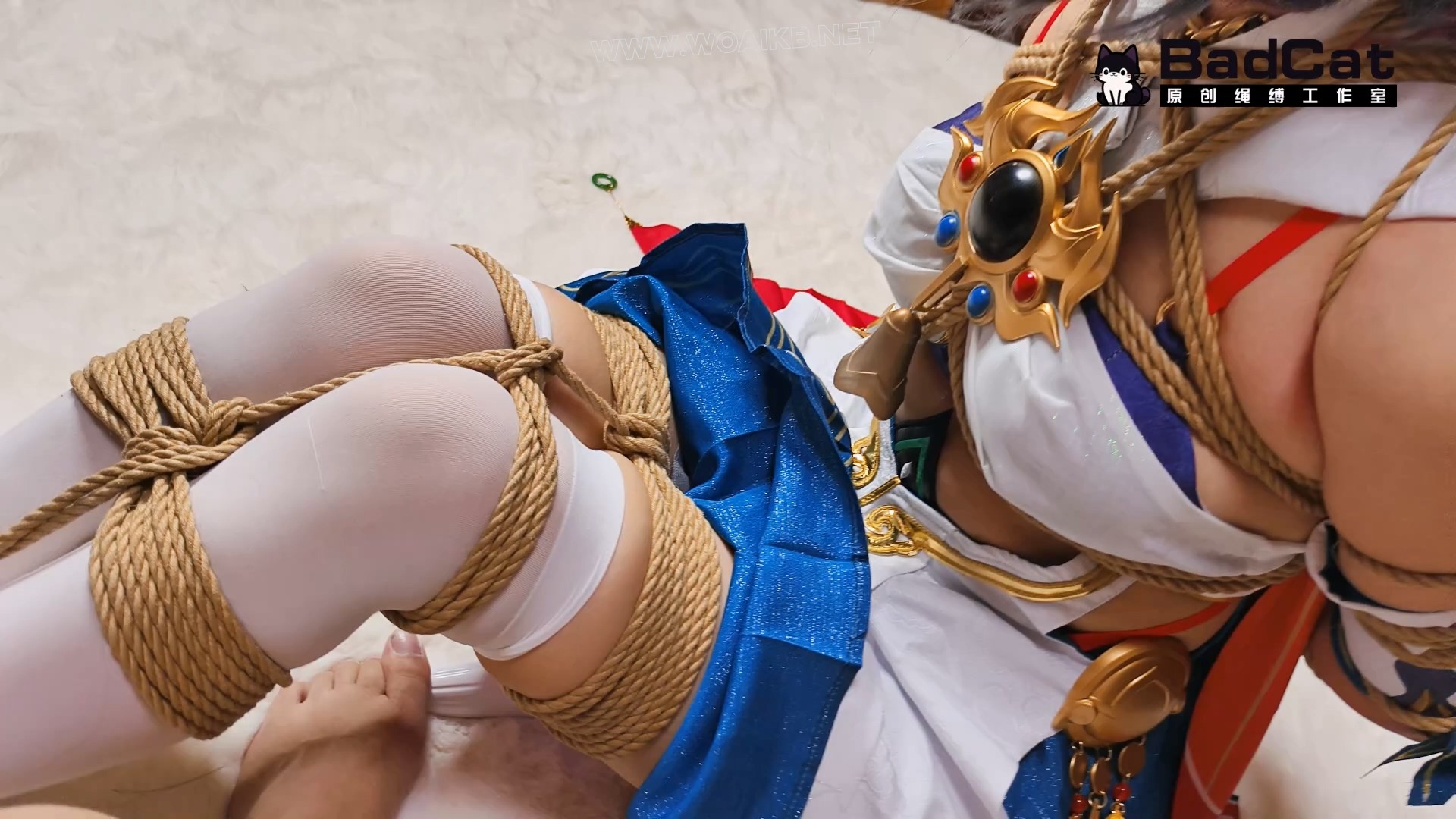 崩铁 云璃coser 的紧缚挣扎 预览图