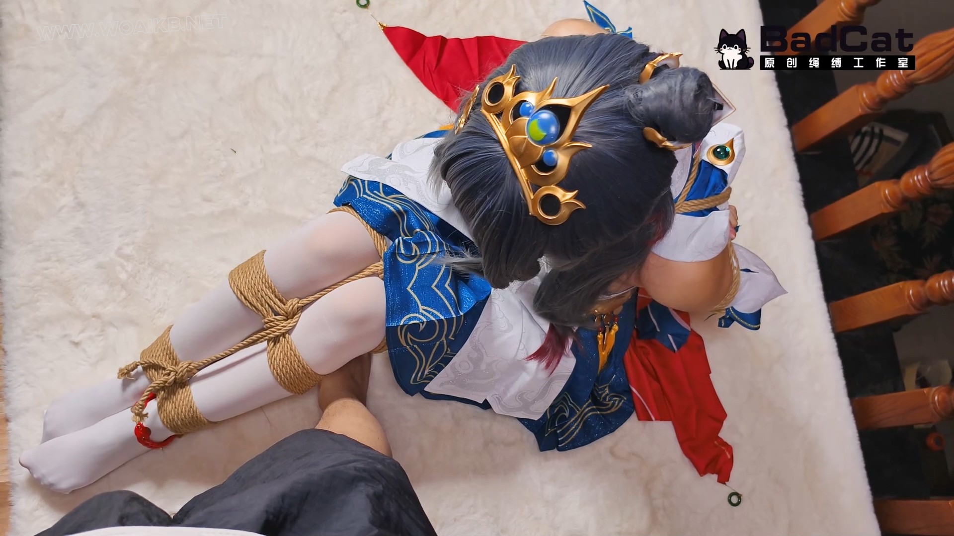 崩铁 云璃coser 的紧缚挣扎 预览图