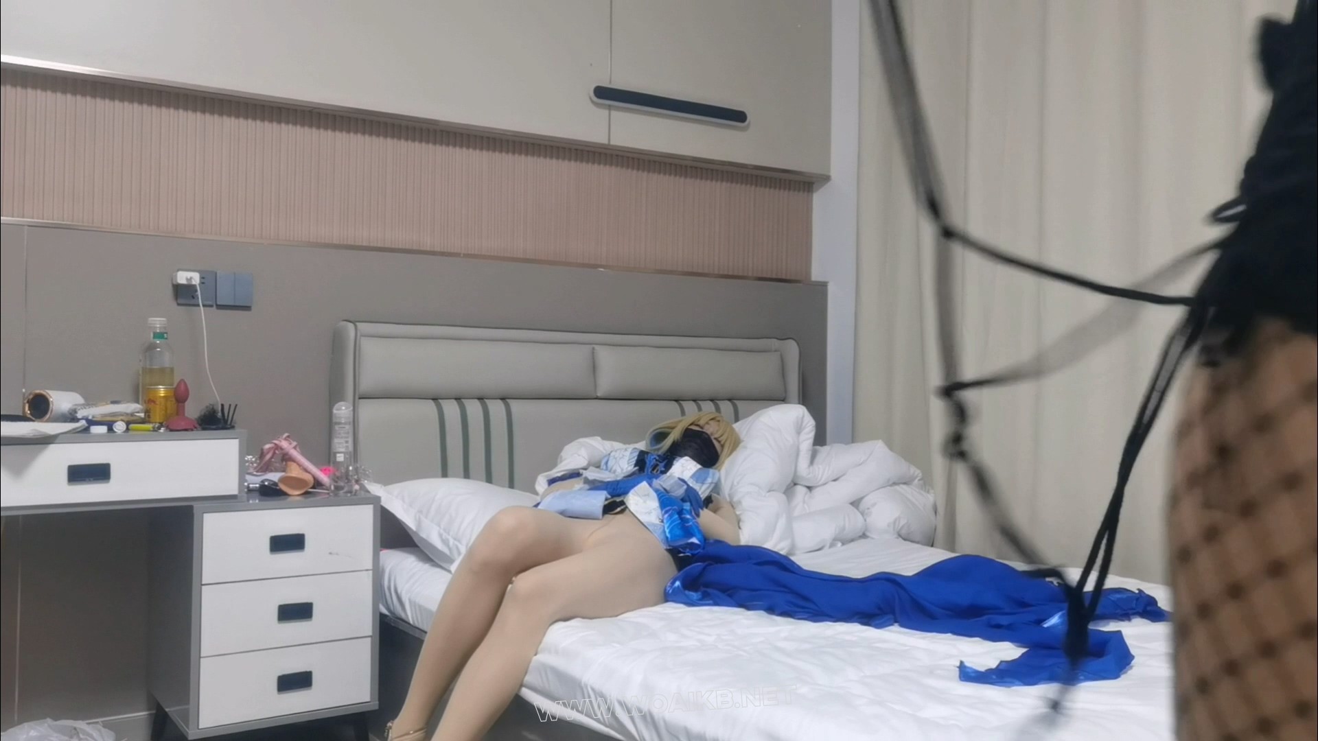 骑士芙露德莉丝的战败调教.~捆绑+TK+挣扎+口球+口水收集+肉丝 预览图