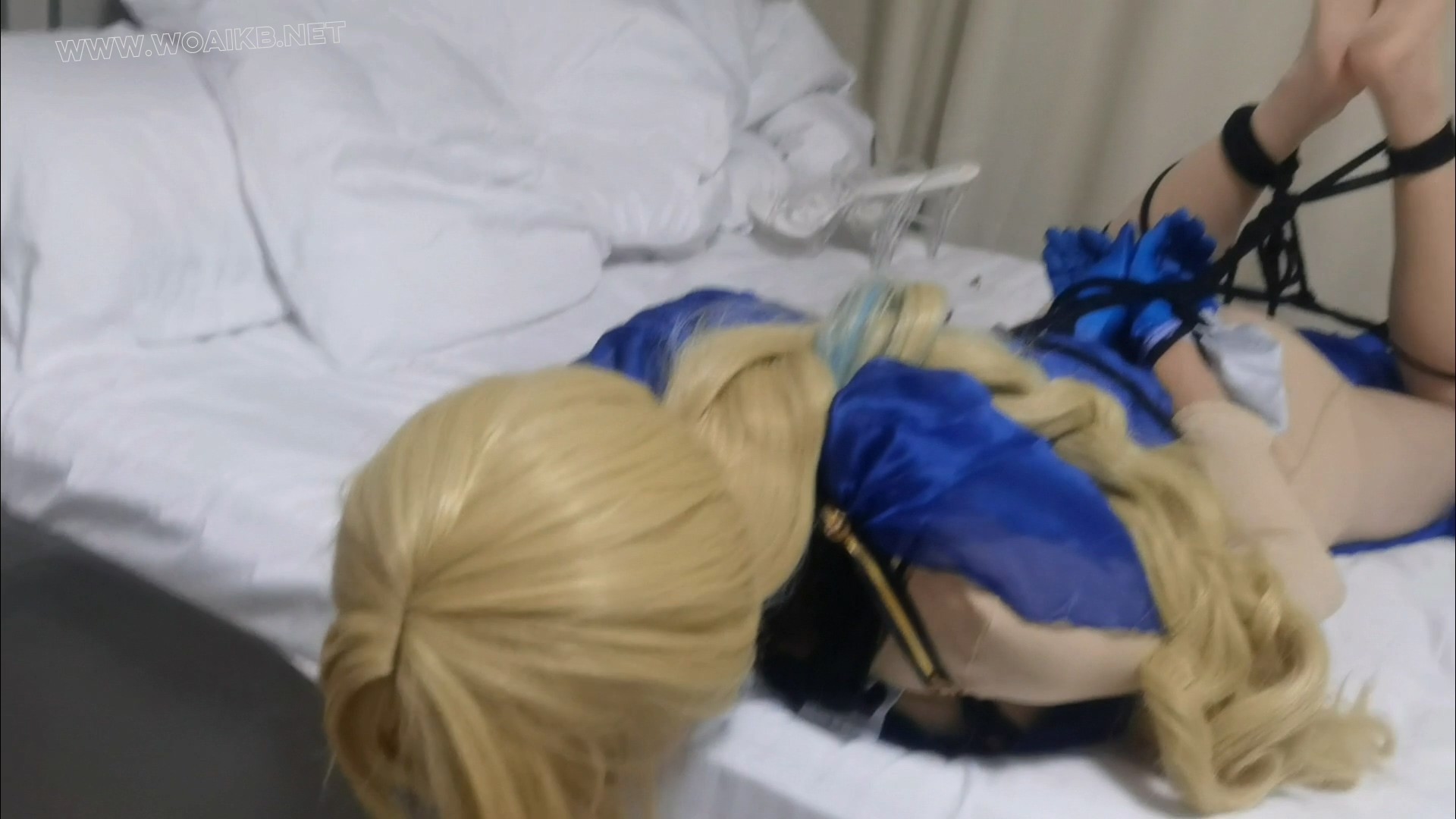 骑士芙露德莉丝的战败调教.~捆绑+TK+挣扎+口球+口水收集+肉丝 预览图