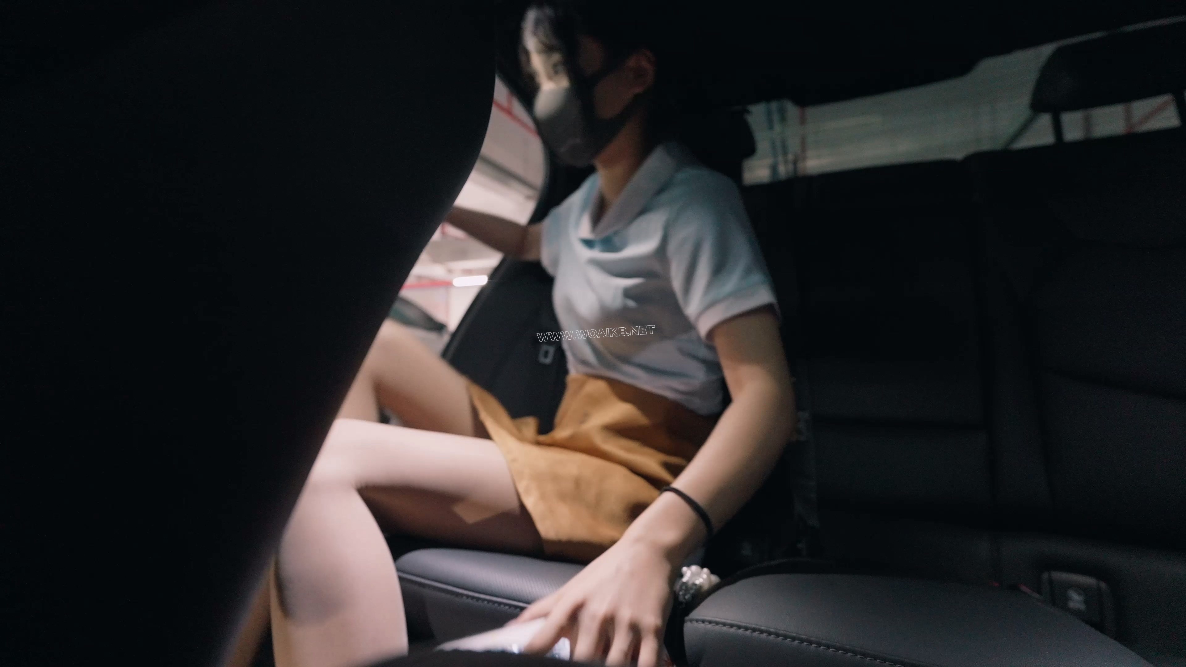《猎艳记之好例来服务员》行车记录仪视角+极品乘客丝袜美脚露出诱惑，收到金主爸爸 预览图