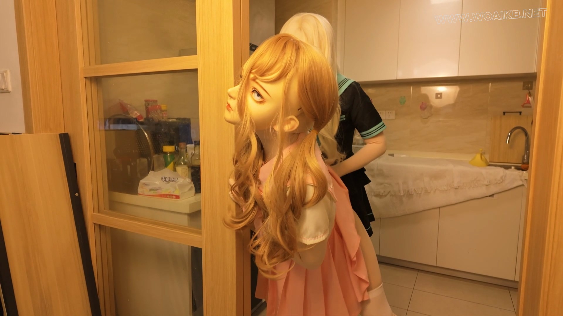 【厨房的挑逗痴女娃】kigurumi、zentai、lolita、面具 预览图