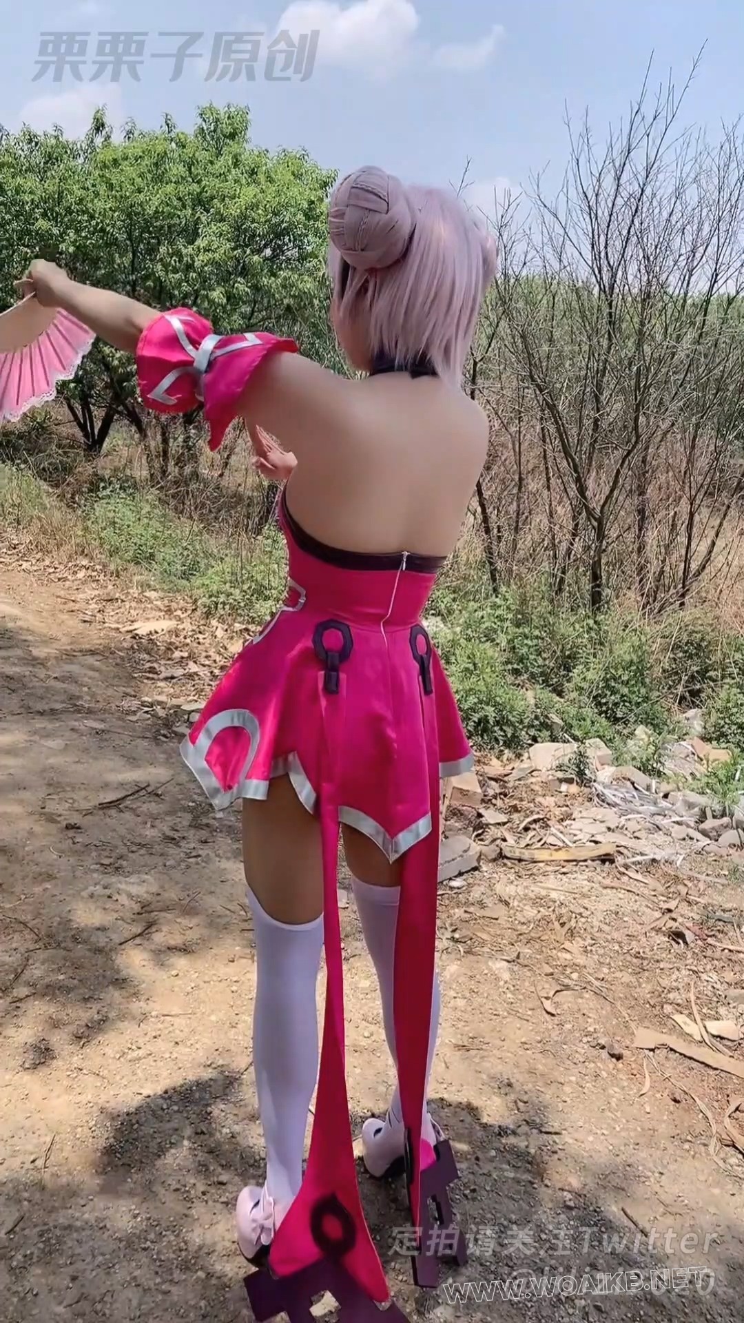 《被绑走的女coser 03》 户外调教、放置强高、多次强高、户外失禁、遥控调教、快乐 预览图