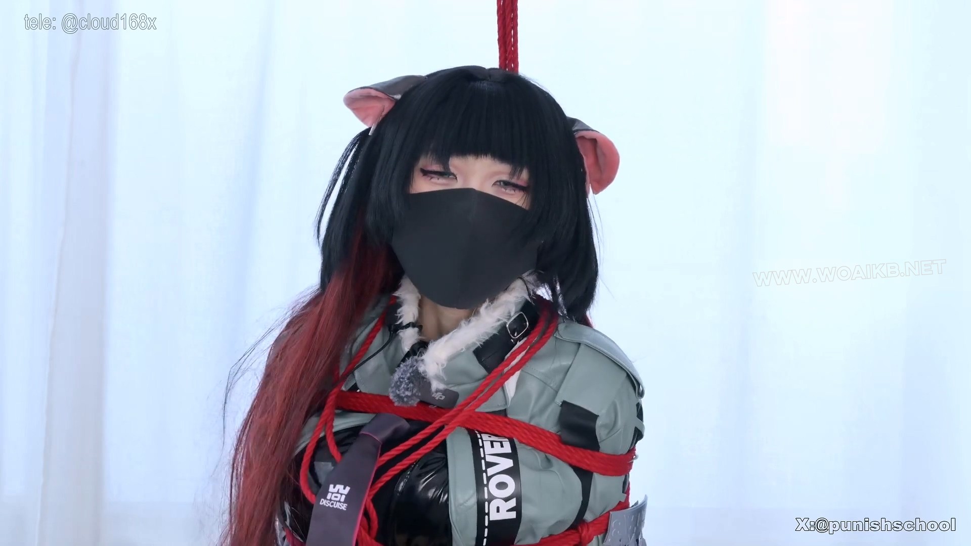 简杜的极恶虐足调教 绝区零 简杜COS 蛇缚 虐足 丝袜 强制踮足 极恶放置 强制高潮 预览图