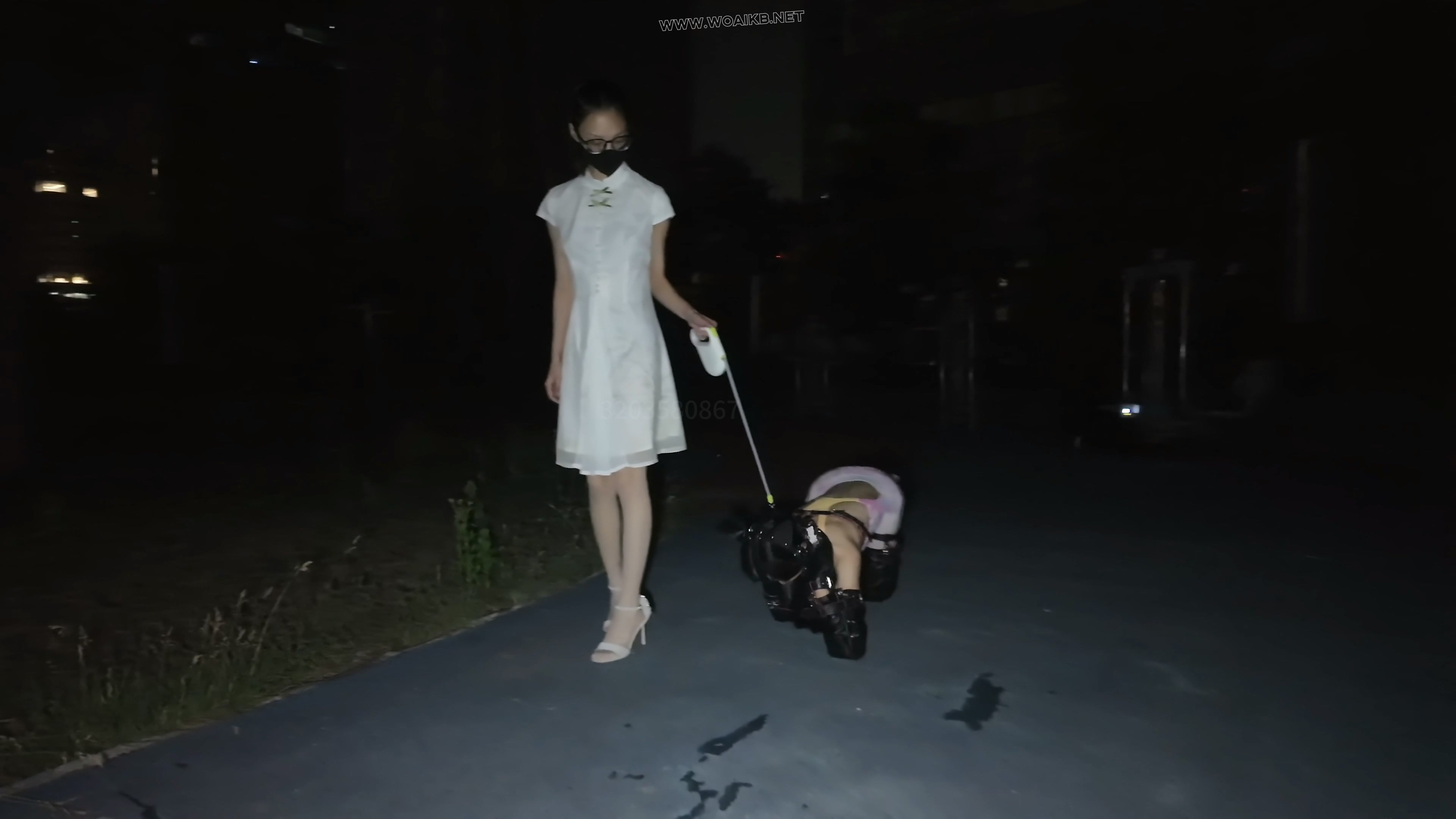 亲姐牵着被k9束缚的妹妹公园露出 少萝霜喵又是被姐姐梦婷tj了，这次佩戴了震动假y 预览图