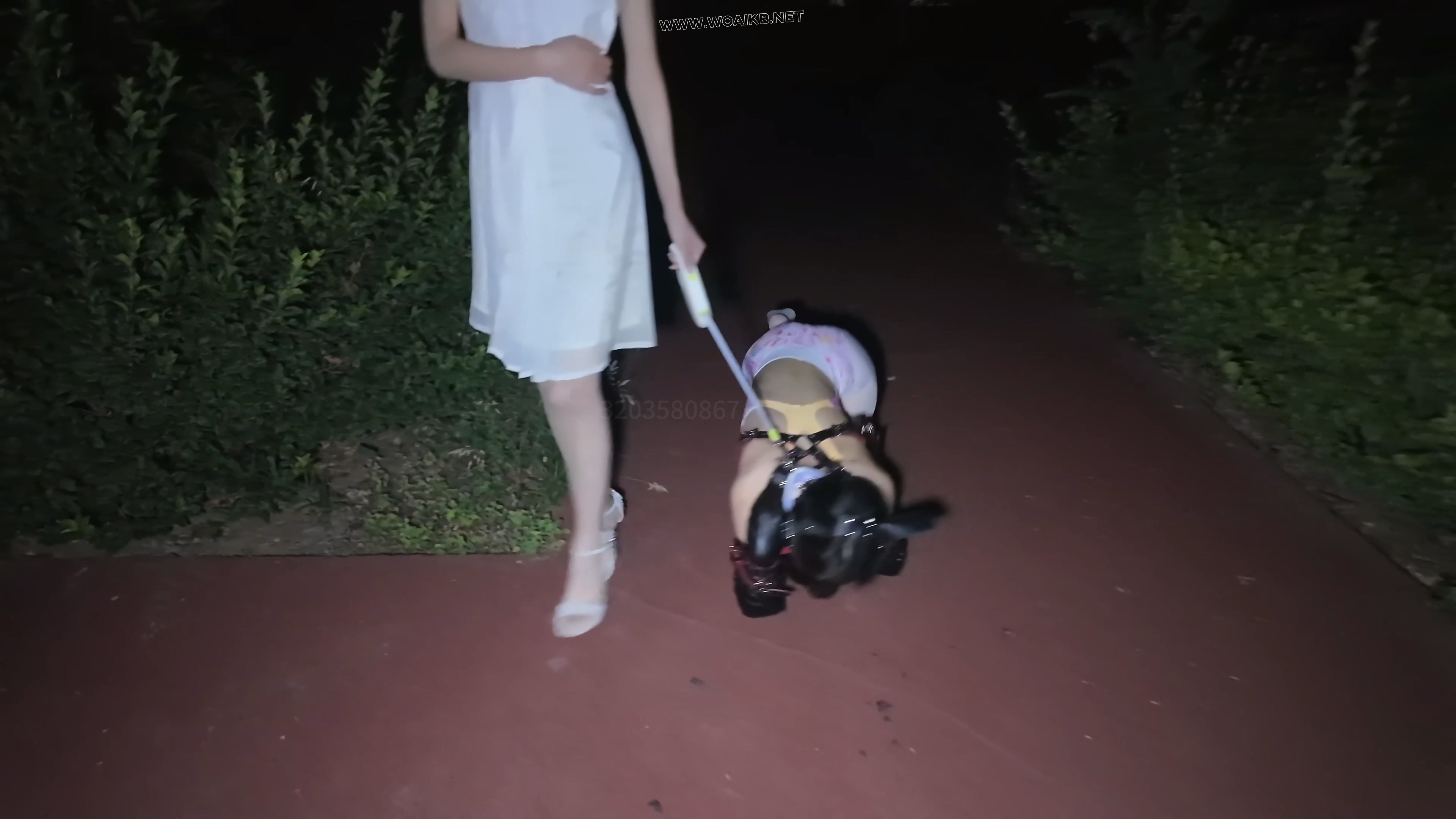亲姐牵着被k9束缚的妹妹公园露出 少萝霜喵又是被姐姐梦婷tj了，这次佩戴了震动假y 预览图