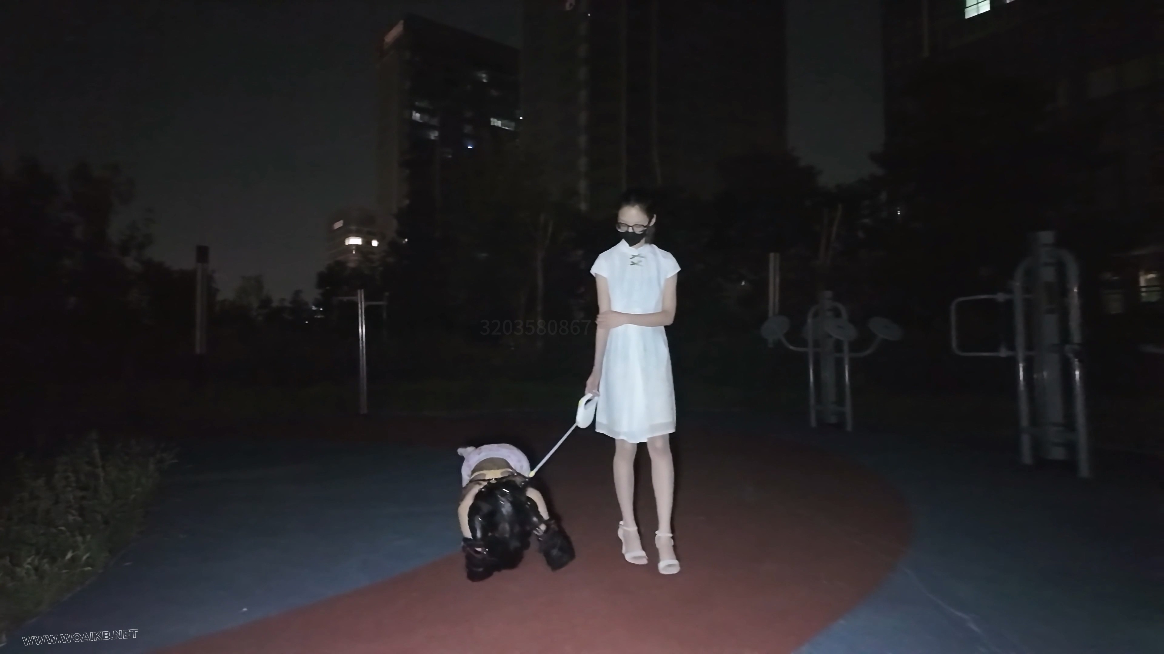 亲姐牵着被k9束缚的妹妹公园露出 少萝霜喵又是被姐姐梦婷tj了，这次佩戴了震动假y 预览图