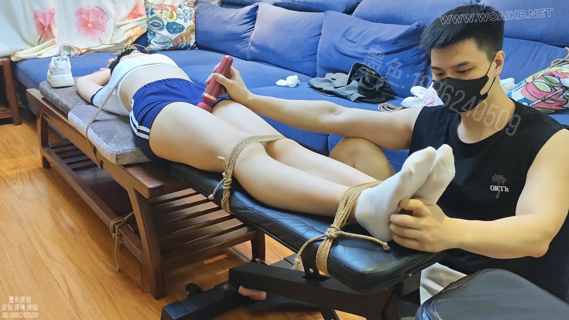 18岁少女喜闻乐见的第二次tk强高+闻鞋 懵懵的说不上来什么感觉 预览图