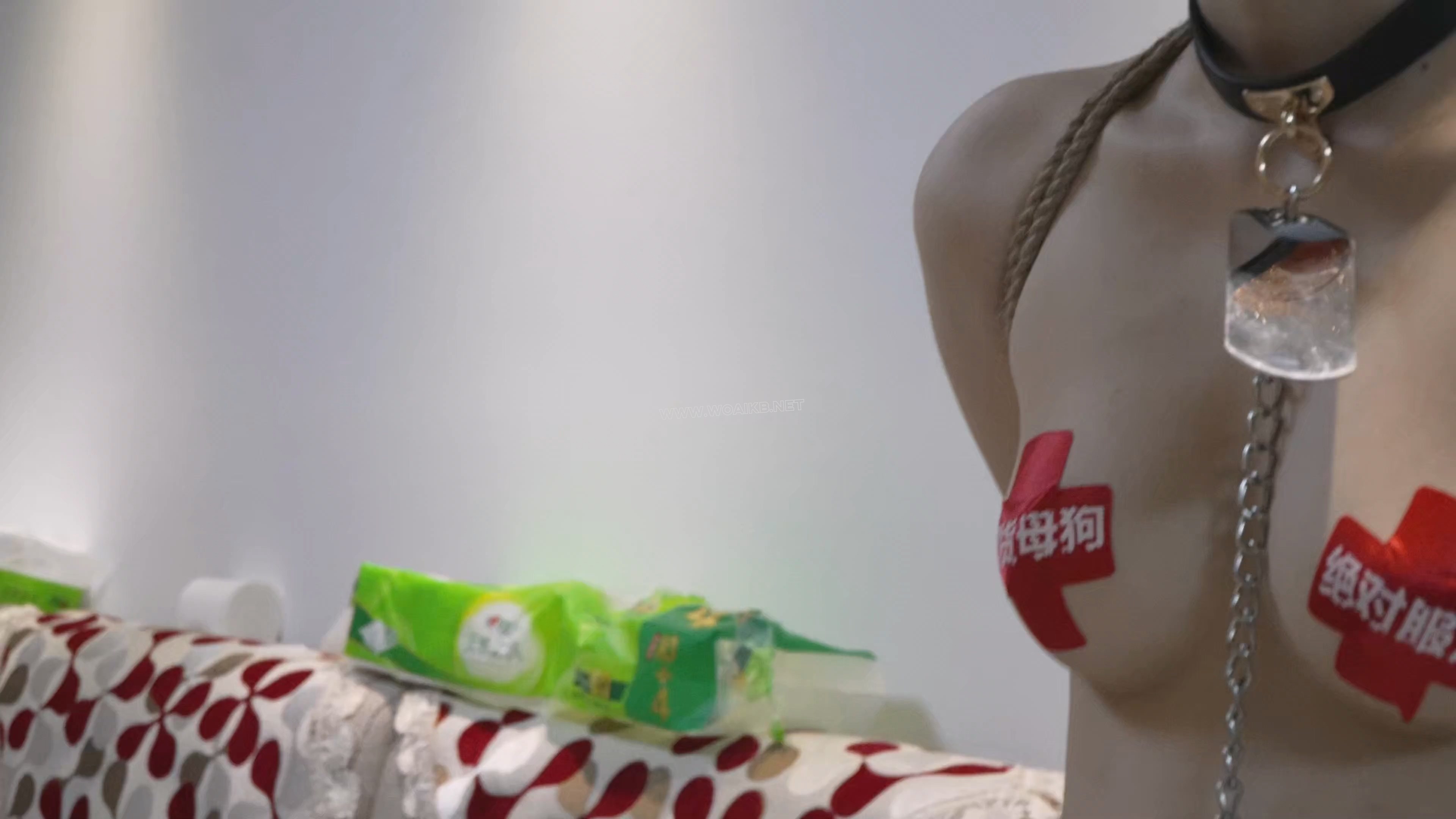 超好看抖M大学生诗诗狗调蹂躏+棒棒寸止！负重乳夹+抽打全身+跪舔主人脚，鼻钩、口… 封面图