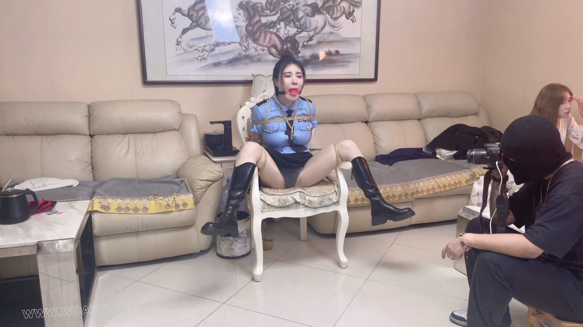 精彩制服剧情 长靴御姐女井安慈被诱骗绑架陷落 折磨 预览图