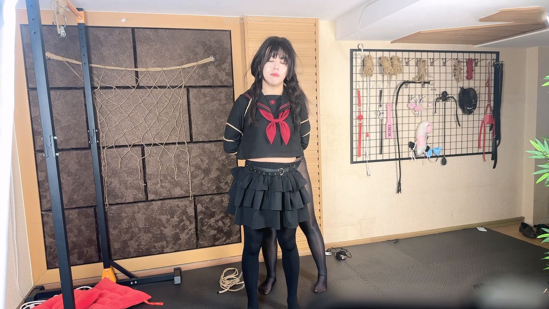 七夕特辑，小M捆绑老板娘被反杀吊起来郊狼电击震动强高调教 预览图