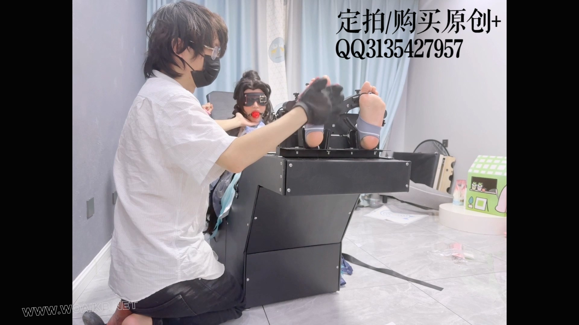 重刑床TK-大乔-白鹤梁神女cos-挠哭挠干呕挠破防！挠到尖叫破防超级扰民！挠到腿软！ 预览图