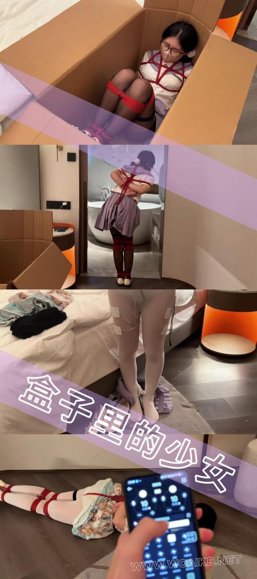 【盒子里的少女】黑丝JK、白丝Lolita、郊狼电击 封面图