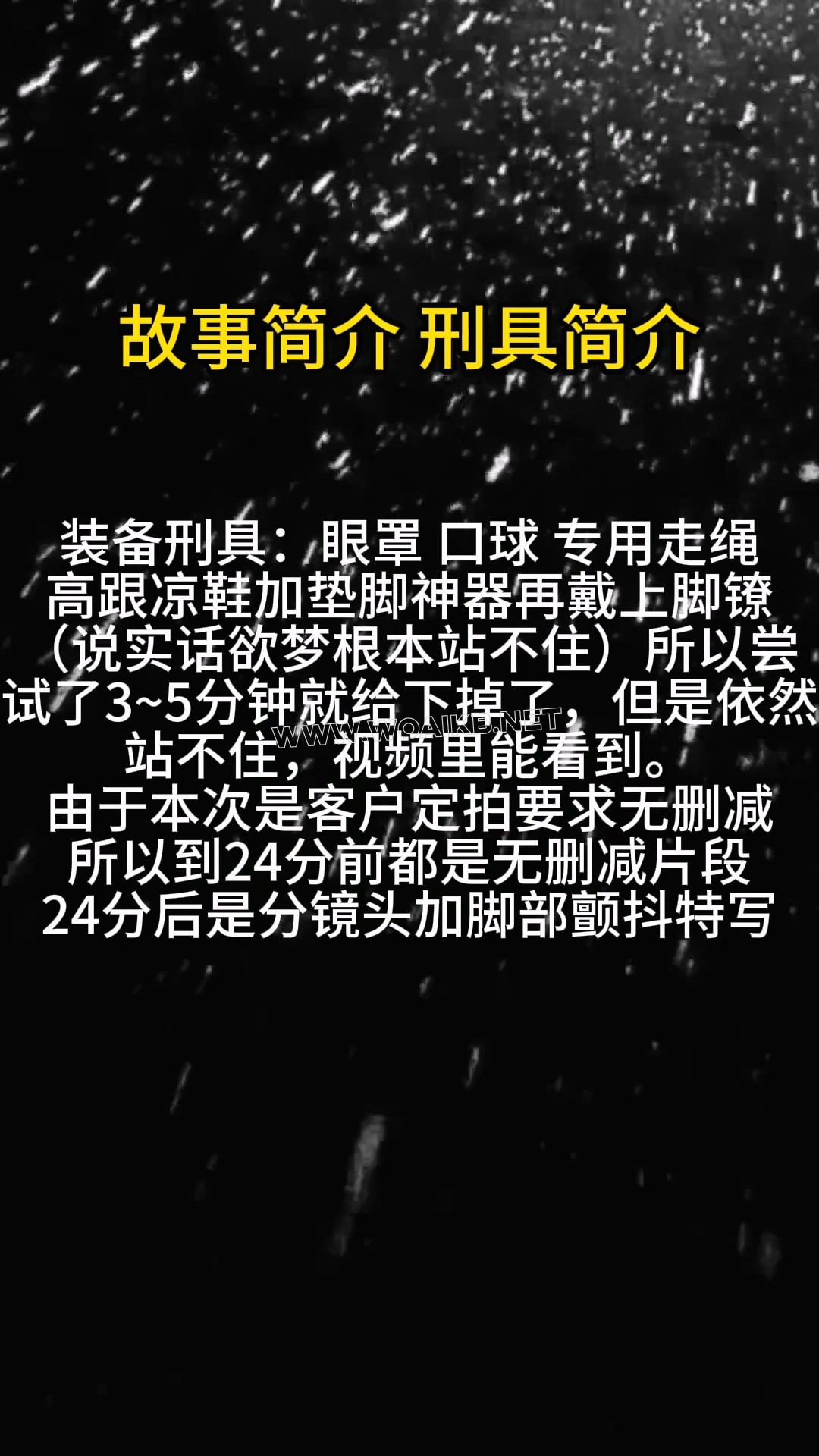 第四十部部《高跟凉鞋+垫脚神器走绳+QG》 封面图