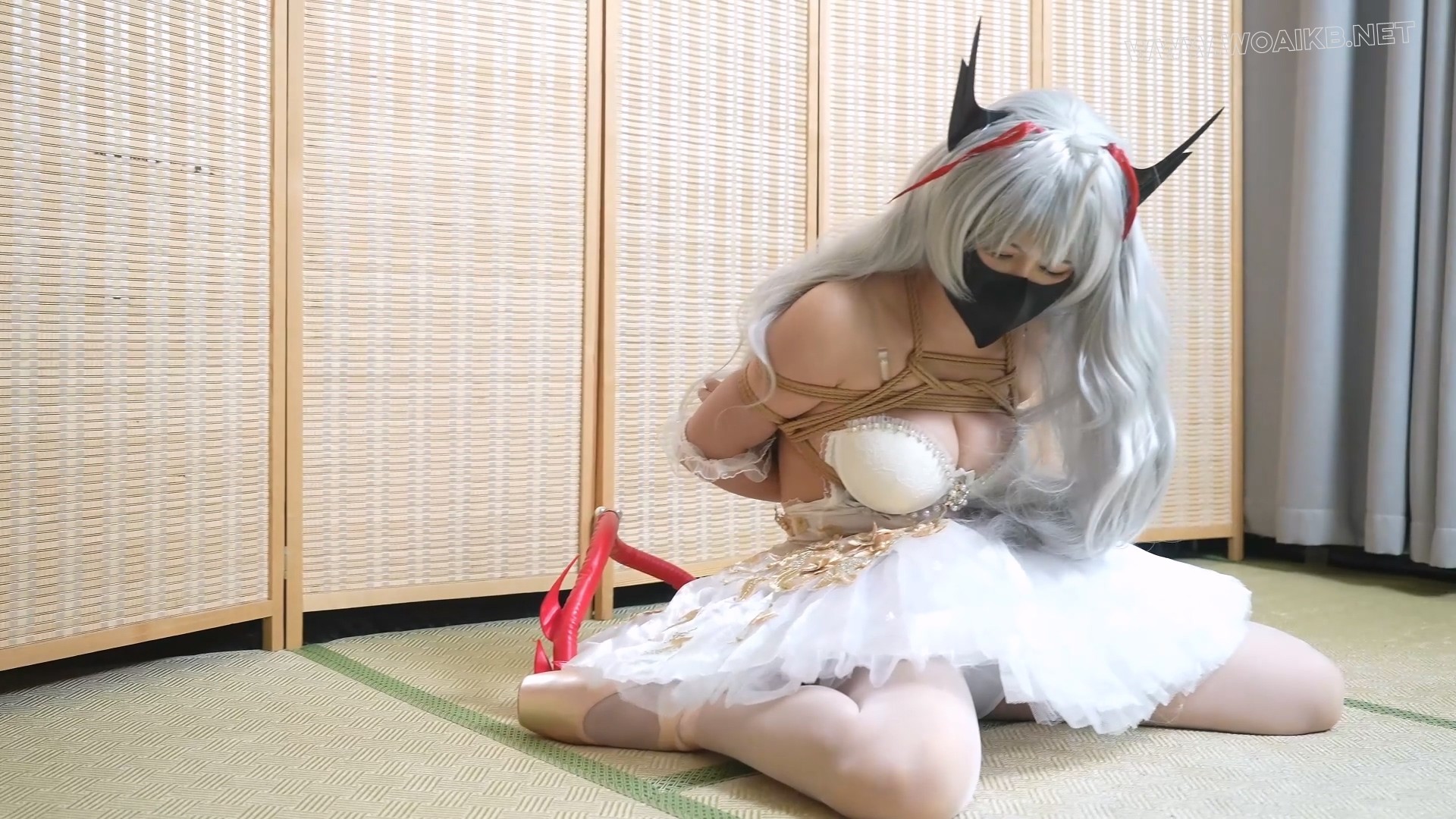 小0-cos明日方舟w芭蕾服，绝美！ 预览图